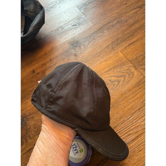 Nike Featherlight Dri-FIT Infant/Toddler Adjustable Cap Hat Black White - Picture 6 of 10